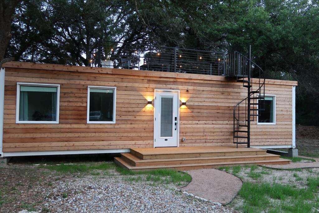 The Lonely Bull Luxury Container Home On 5 Acres Weatherford Esterno foto